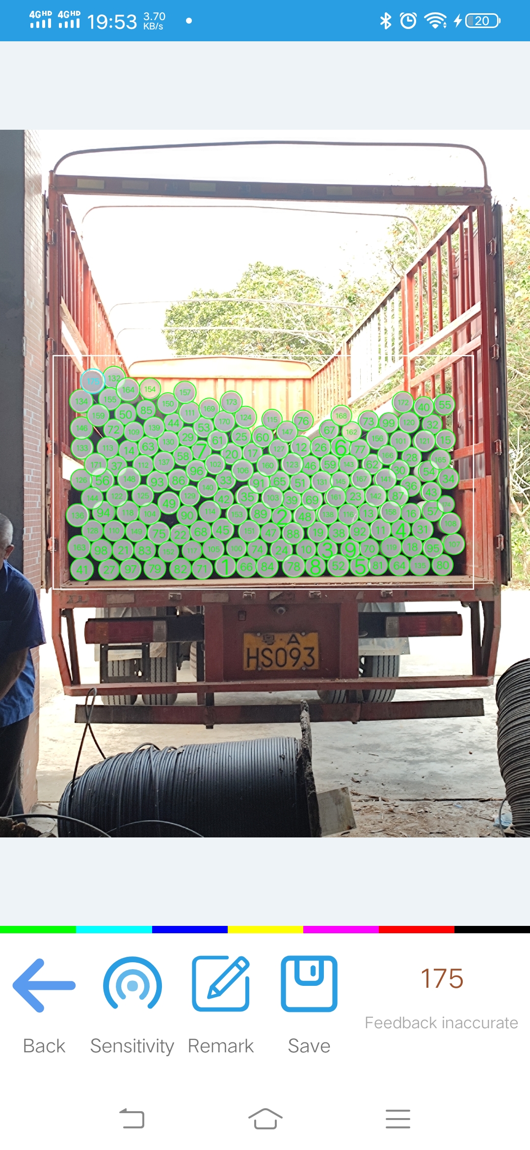 How to Counting Metal Steel Pipes Stock - CountThings By Camera